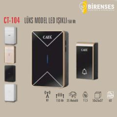 CATA CT-104 Uzaktan Kumandalı Zil (Lux Model)
