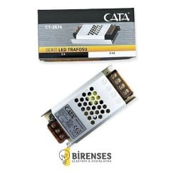 CATA CT-2674 5 Amper Şerit Led Trafosu 60W Süper Slim Fansız