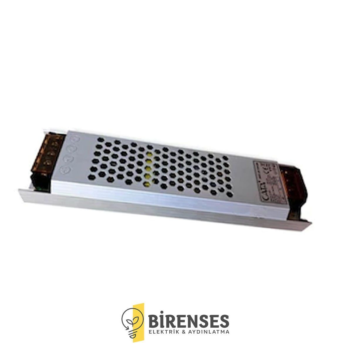 CATA CT-2676 17 Amper Şerit Led Trafosu 200W Süper Slim Fansız