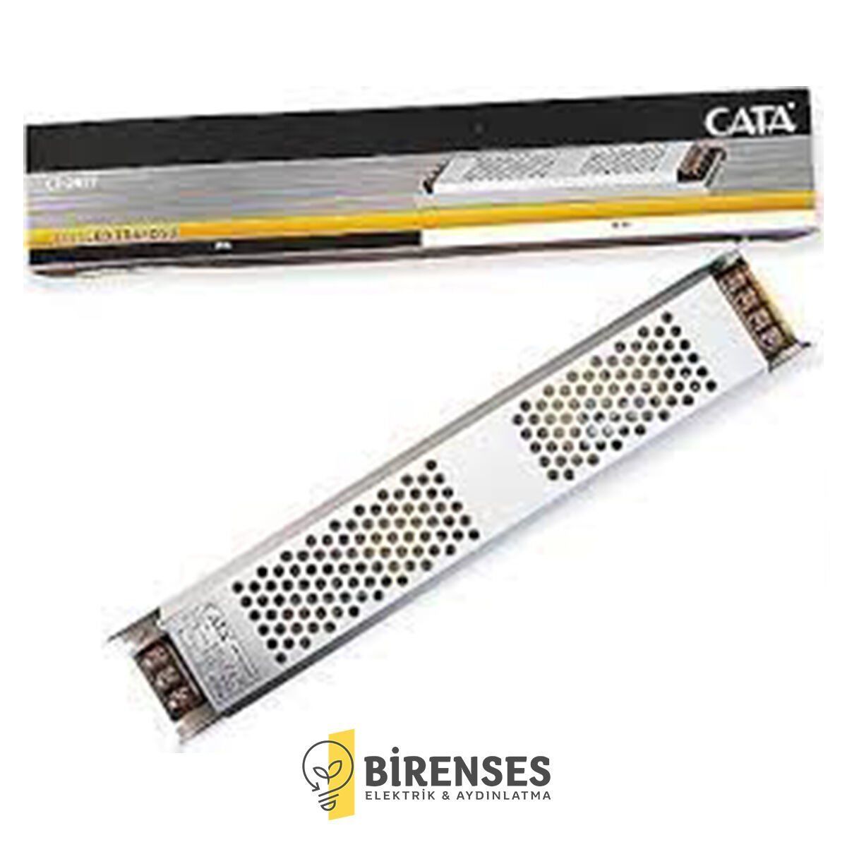 CATA CT-2677 21 Amper Şerit Led Trafosu 250W Süper Slim Fansız