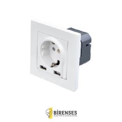 CATA CT-3004 Çita Sıva Altı Topraklı Priz