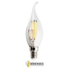 CATA CT-4062G 4W Led Filament Kıvrık Buji Ampul - E14 Günışığı