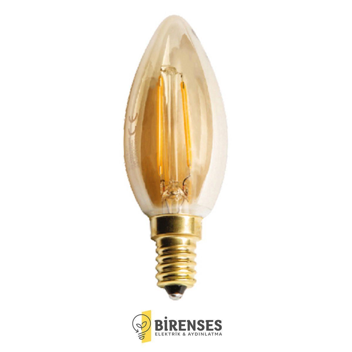 CATA CT-4280 4W Rustik Led Bujı Ampul - E14 Amber