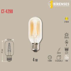 CATA CT-4298 4W Rustik Led Ampul - E27
