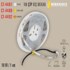 CATA CT-4488 10 Çip Şerit Led Dış Mekan Günışığı