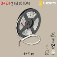CATA CT-4534 Üç Çip Şerit Led Dış Mekan (Rgb)
