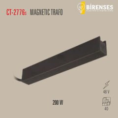 CATA CT-2776S Magnetic Trafo 200W Siyah Kasa