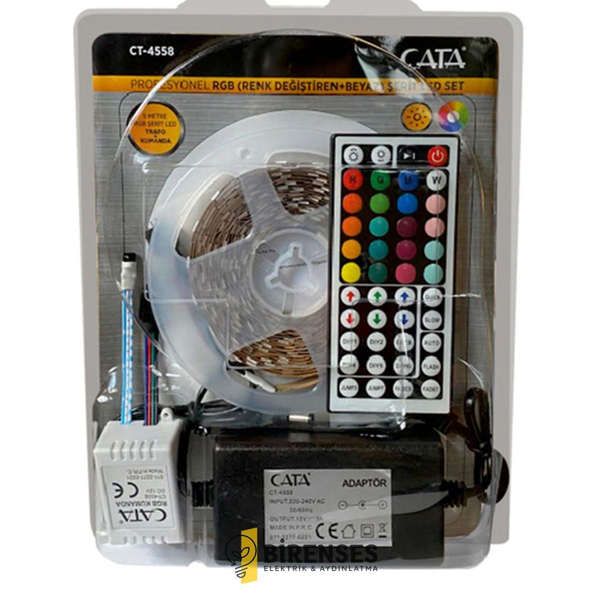 CATA CT-4558 Profesyonel Rgb Şerit Led Seti