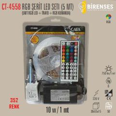 CATA CT-4558 Profesyonel Rgb Şerit Led Seti