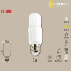 CATA CT-4091G 8W Led Ampul E-27 Günışığı