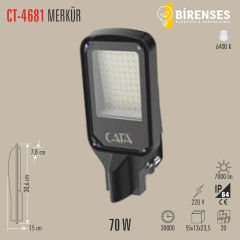 CATA CT-4681 80W Merkür Sokak Armatürü