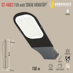 CATA CT-4683 150W Sokak Armatürü