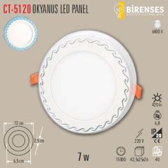CATA CT-5120B 7W Okyanus Led Panel Armatür