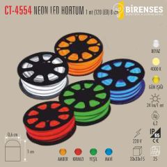 CATA CT-4554M 220V Neon Led Hortum Mavi