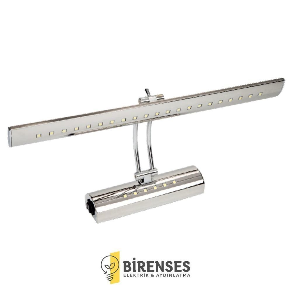CATA CT-5212G 6W Ledli Kuğu Aplik Krom Kasa Günışığı