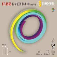 CATA CT-4565 12V Neon Rgb Led Hortum