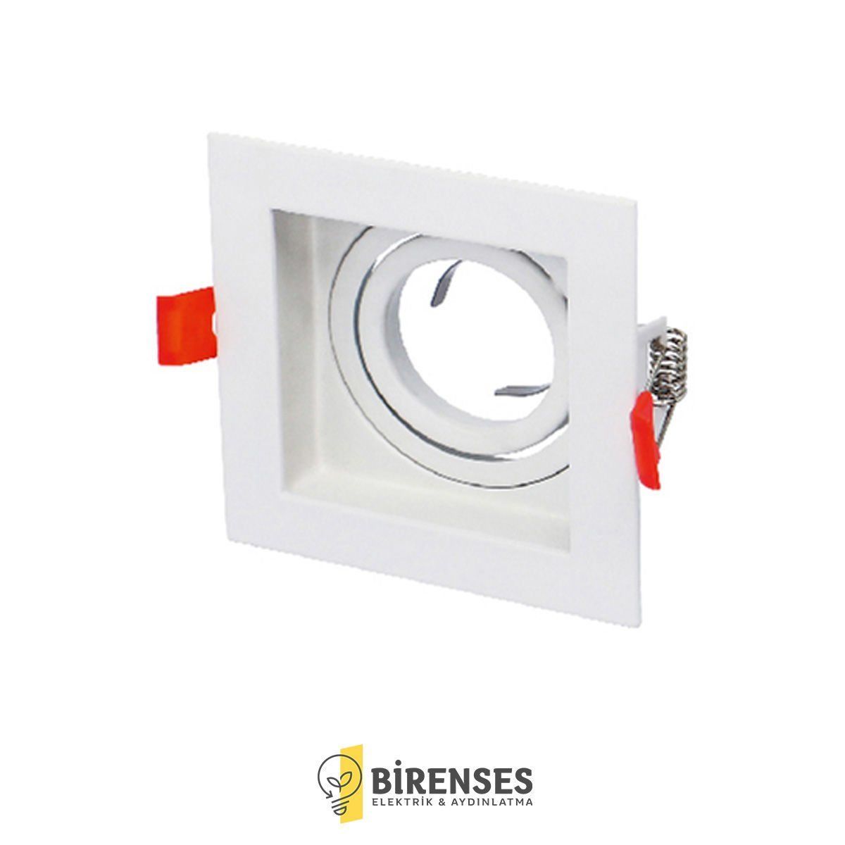 CATA CT-5230 Pars Kare Spot - Beyaz Boş Kasa