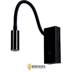 CATA CT-5232 Baykuş Yatak Başı Led Aplik Siyah Kasa