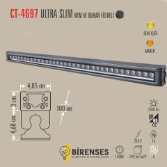 CATA CT-4697B 36W Gold Wallwasher 100cm Beyaz