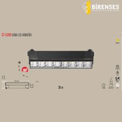 CATA CT-5395 30W Kama Led Ray Tipi Armatür