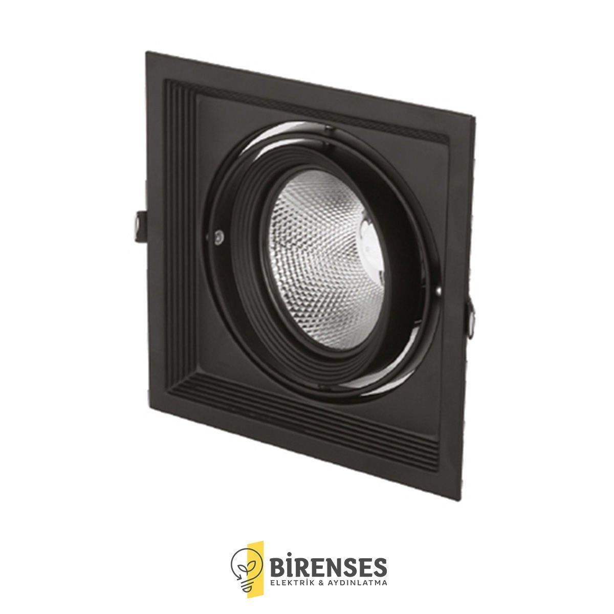 CATA CT-5503 Halospot Led Armatür (1'Li Siyah Kasa)