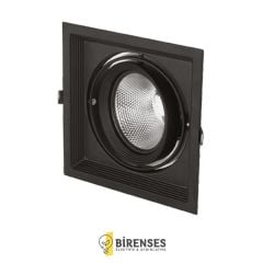 CATA CT-5503 Halospot Led Armatür (1'Li Siyah Kasa)