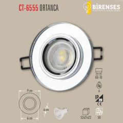 CATA CT-6555 Ortanca Dekoratif Cam Spot