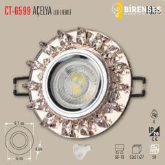 CATA CT-6599 Açelya Dekoratif Cam Spot