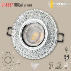CATA CT-6637 Mercan Dekoratif Cam Spot