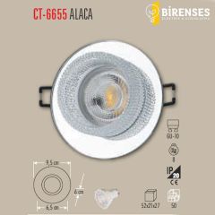 CATA CT-6655 Alaca Dekoratif Cam Spot