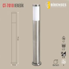 CATA CT-7010 Venedik Bahçe Armatürü (79,7 Cm)(E27)
