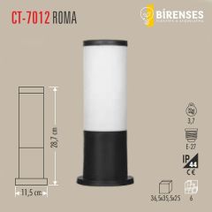 CATA CT-7012 Roma Bahçe Armatürü E27