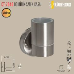 CATA CT-7040 Dominik Bahçe Armatürü Tek Taraflı (Gu-10)
