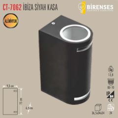 CATA CT-7062 İbiza  Bahçe Armatürü Çift Taraflı (Gu-10)