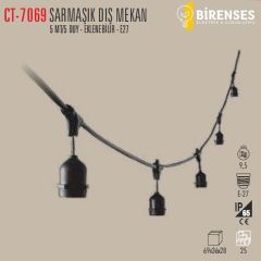 CATA CT-7069 Sarmaşık Dış Mekan Armatür