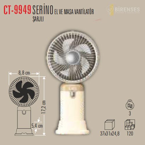 CATA CT-9949 Serino El Vantilatörü