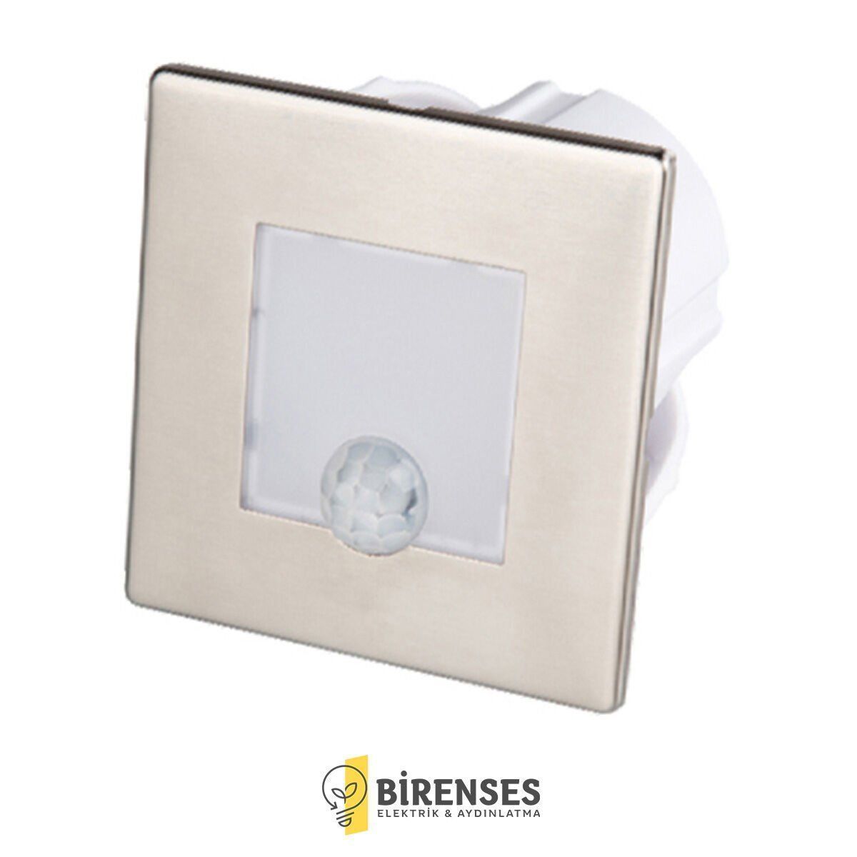 CATA CT-5173B 1.5W Radar Sensörlü Koridor - Kare Beyaz