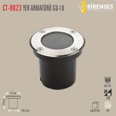 CATA CT-9023 Yer Armatürü Boş Kasa (Gu-10)