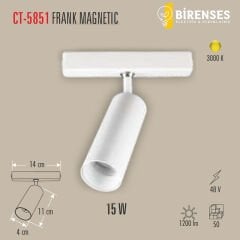 CATA CT-5851 15W Frank Magnetic Spot Günışığı
