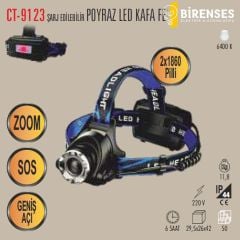 CATA CT-9123 Poyraz Led Kafa Feneri