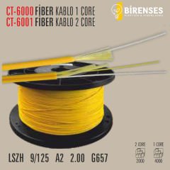 CATA CT-6001 Fiber Optik Kablo (2 Core)