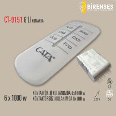 CATA CT-9151 Aydınlatma Kumandası (6X100W)
