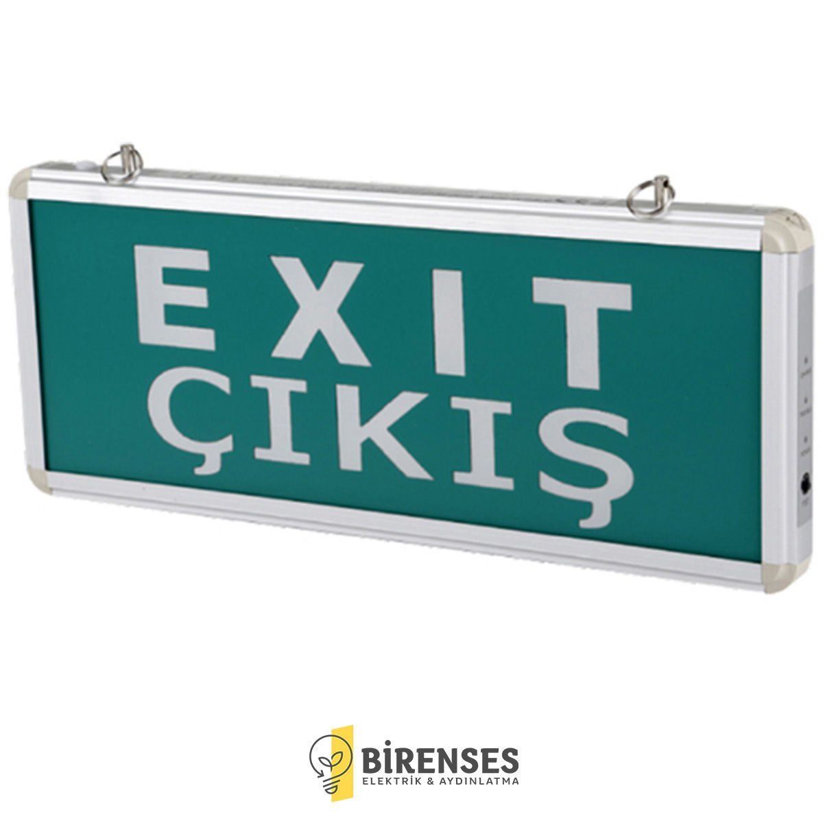CATA CT-9175 3W Exıt Çıkış Armatürü Ledli 3 Saat Akülü