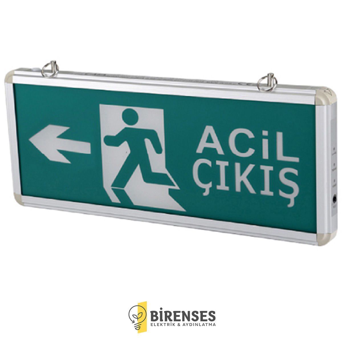 CATA CT-9179 3W Exıt Çıkış Armatürü Ledli 3 Saat Akülü
