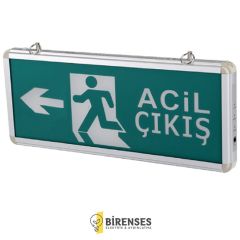 CATA CT-9179 3W Exıt Çıkış Armatürü Ledli 3 Saat Akülü