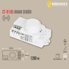 CATA CT-9185 Radar Sensör 1200W