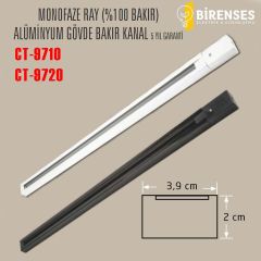 CATA CT-9720 Monofaze 1M Ray Siyah