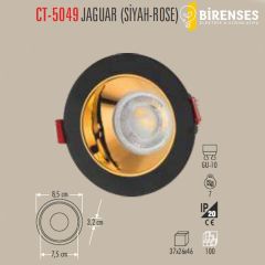 CATA CT-5049 Jaguar Yuvarlak Spot - Siyah-Rose Boş Kasa