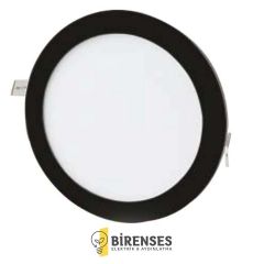 CATA CT-5129B 18W Slim Siyah Panel Beyaz