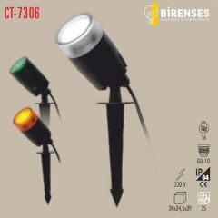 CATA CT-7306M Kazıklı Bahçe Armatürü Mavil Gu-10